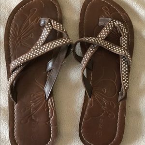 BLING Roper flip flops